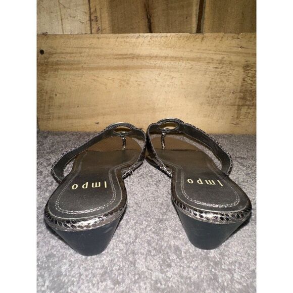 IMP Gadara Silver Sandals  Size 8.5 - Picture 8 of 12